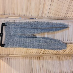 Theory cashmere joggers grey melange sz M